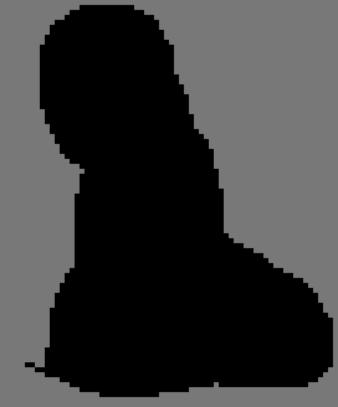 [a2471d] *it then cuts off its legs, throwing them aside. the legs can now be seen, with white skin. scars, bruises and cuts can be seen on them*