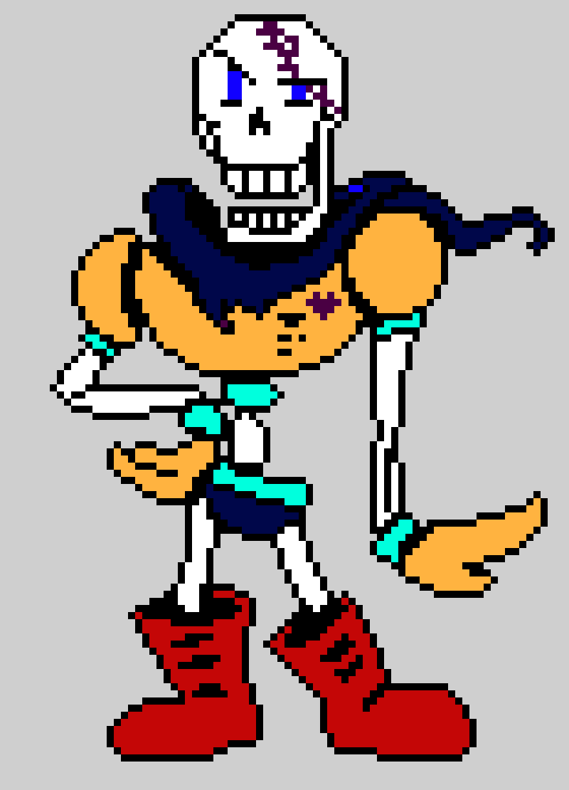 [8865d6] Undertale Papyrus sprite