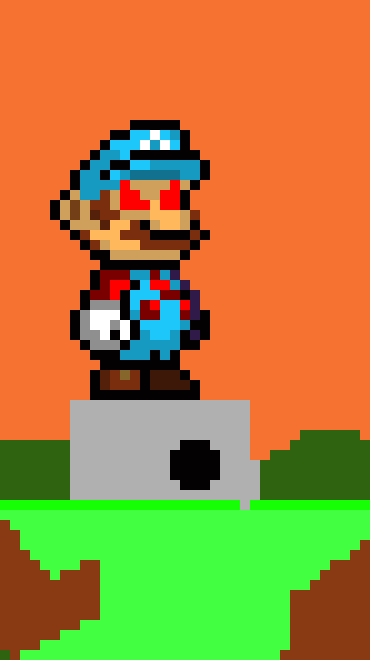 [fc6325] the meteor starts falling on the orb and smaller meteors hit all over PAM)