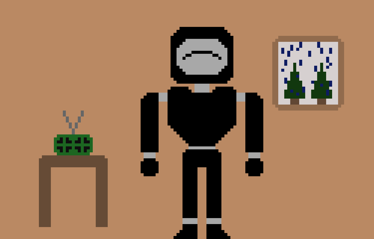 [25d002] Think happy thoughts........*He looks out the window and sorta relaxes* . . . .