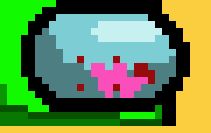 [1d49ac] wait i cant eat food without someone toutching the button on my backpack