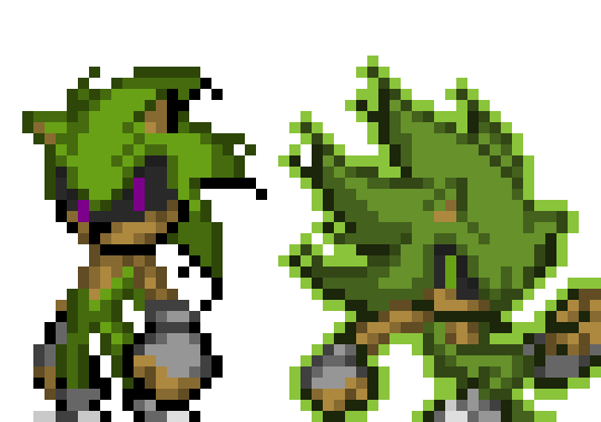 [6c26bc] Gregor the Hedgehog Forms (Part 1) - Sonic OC