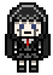 [7447ff] danganronpa pixel sprite base