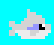 [acbc50] *swims through a stream by the bench*Hi -Pams Great White Shark