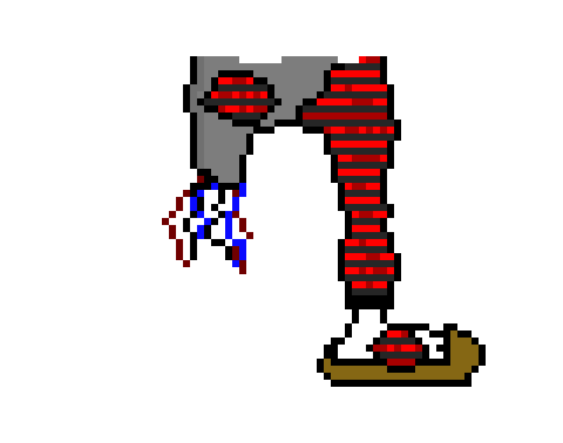 [9664c4] Skeleton Legs 2