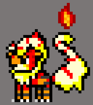 [ca4b28] Ngl I wish I had more room to make another more complicated version of Pyrolithe..