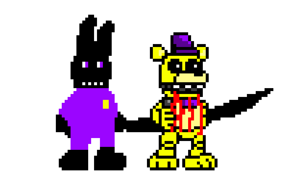[392502] William afton kills fredbear