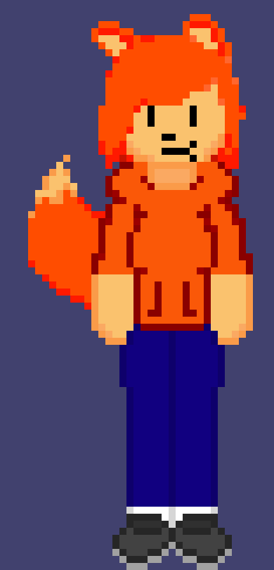 [d8d976] Might as well make her male cause she looks kinda like a boy :P -Foxlya