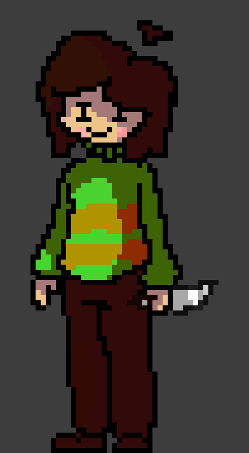 [eef2cd] Sure you do Sans.. -Chara snorts trying to not laugh-