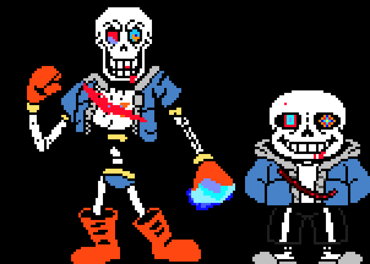 [96e29f] *papyrus walks away telling you he will be back soon**-last breath disbelief sans and papyrus