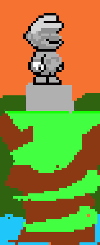 [fc6325] the memorial sits there waiting to be noticed)