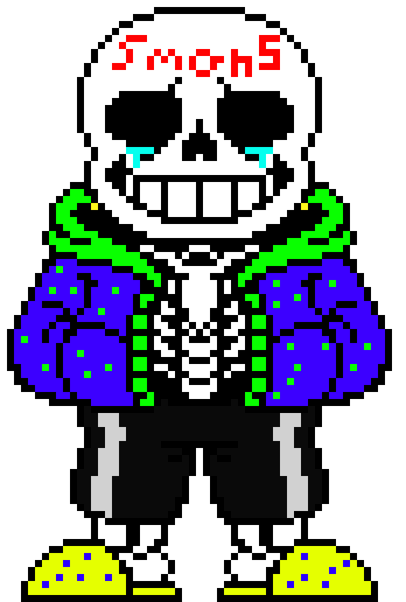 [65bcaa] https://www.pixilart.com/chaotic-sans