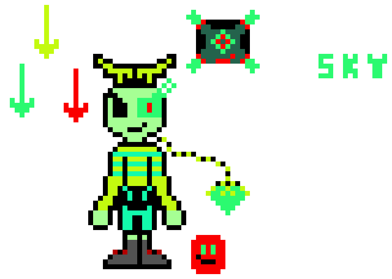 [9664c4] sky  and retribution blaster (genocide)