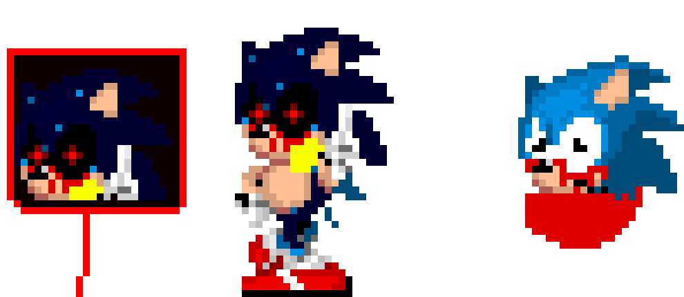 [f121fd] Sonic.exe The Hedgehog(Finger Wag)