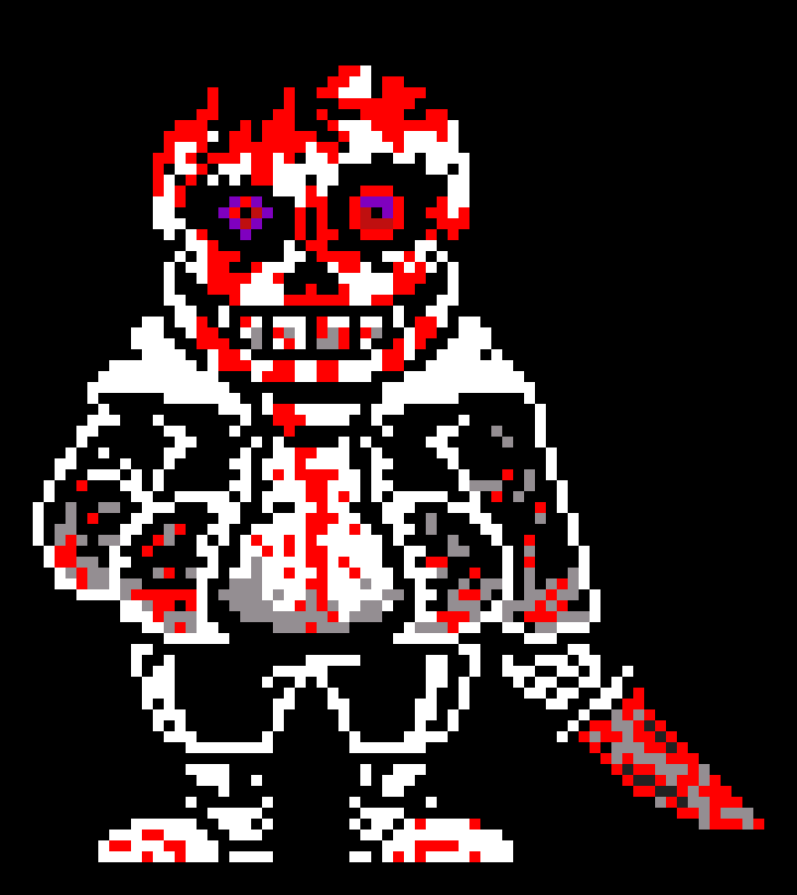 [6a27ef] *he'd then stab the elf in the eye* DID YOU REALYY THINK YOU COULD DEFEAT ME BY TURNING ME INTO A MONSTER\!?-NO AU!Sans