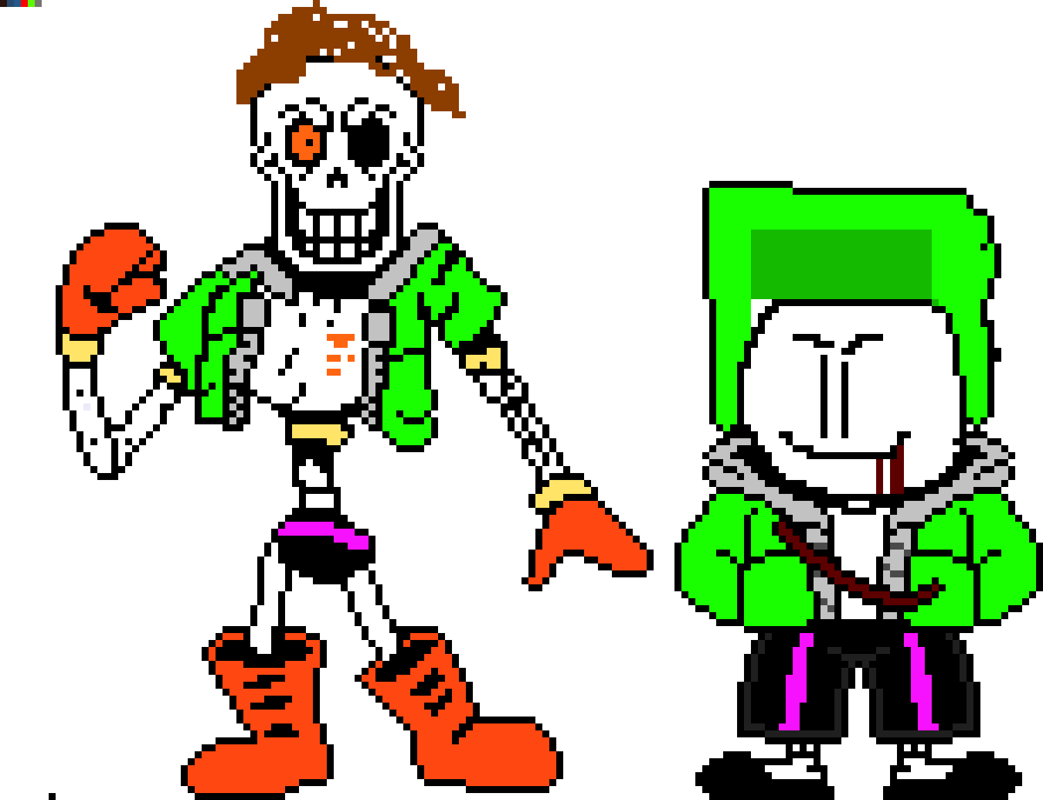 [9b347e] Disbelief Myles Phase 3 Battle Sprite