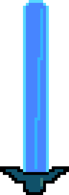 [9664c4] Sapphiric Glowing Sword