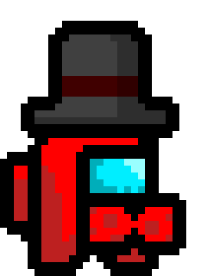 [8206a1] *wears his hat* [Red]