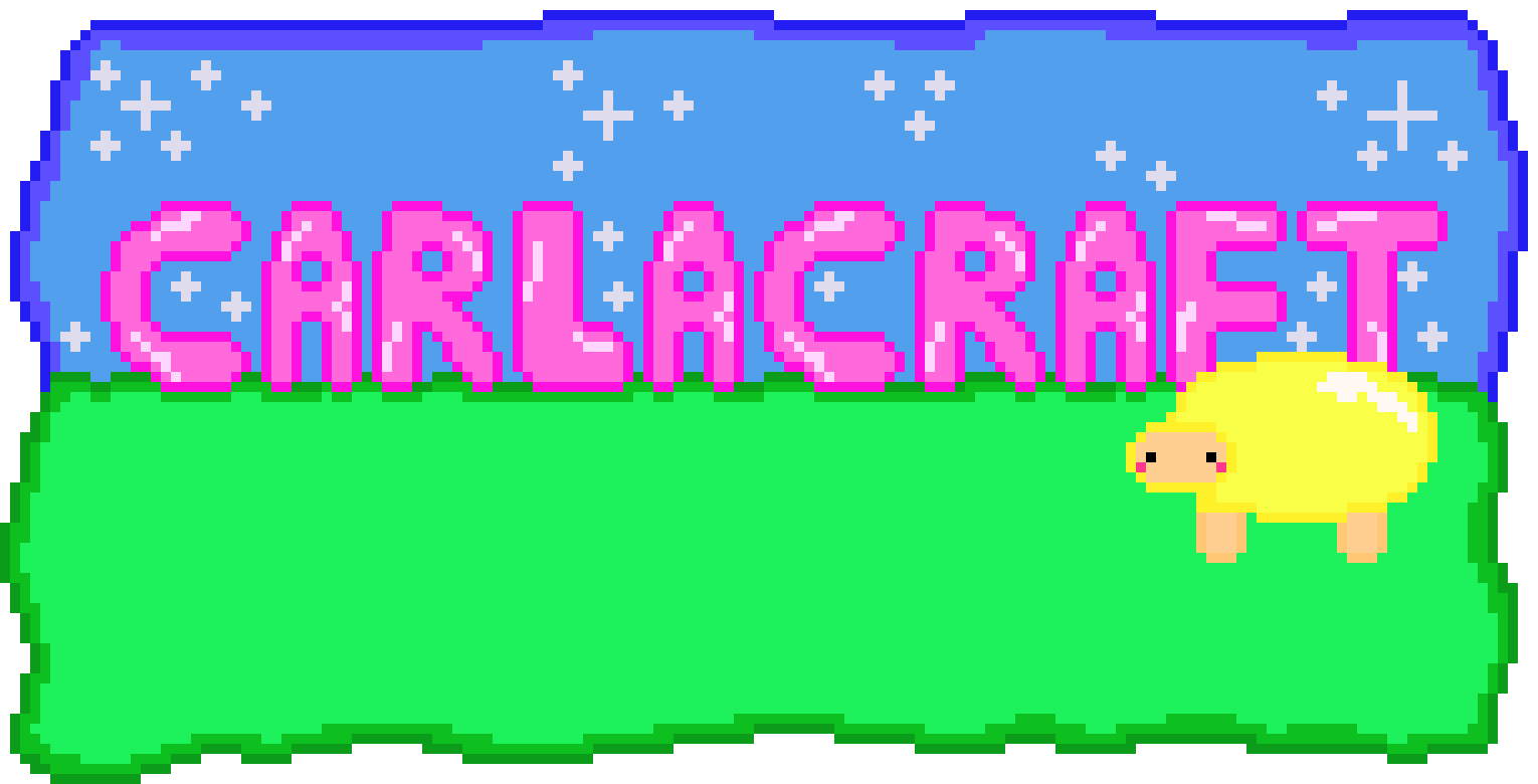[9664c4] CarlaCraft with stars and sheep