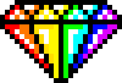 [9664c4] Rainbow Diamond