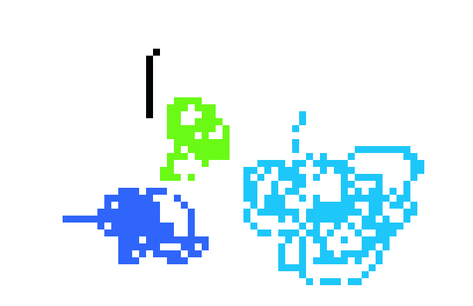 [3d4643] rain bow wolfie woop