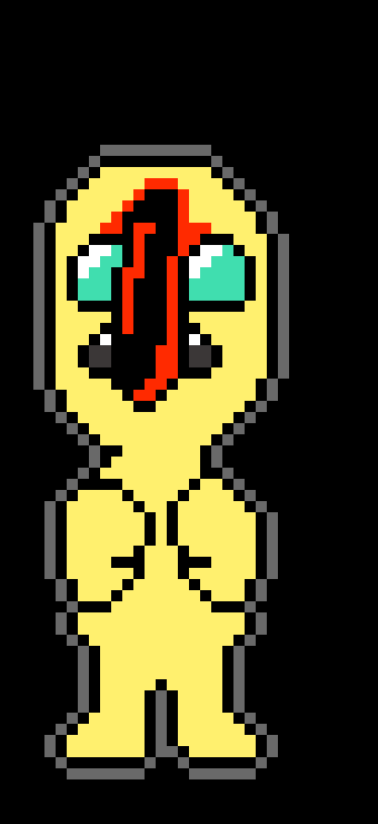 [3183dc] ...Aww, me sad now. *moving around his whole cell* [173]