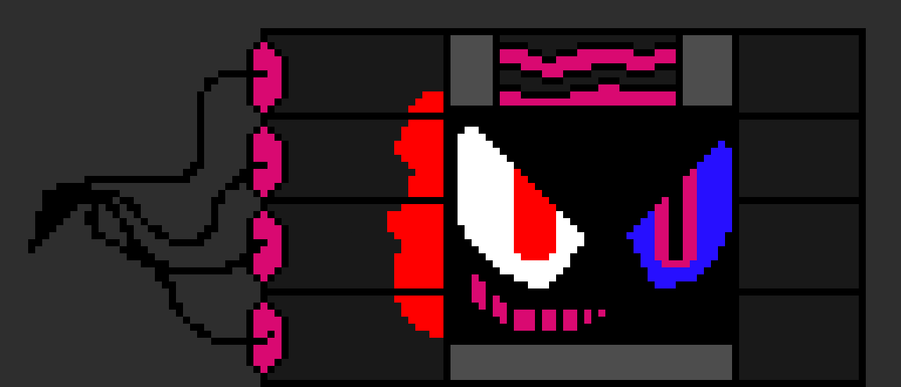 [812b32] *corrupt Whitt-X trys to corrupt a latex monster* Whitt-X: NO *Whitt-X trys to break free of the corruption* Whitt-X: HELP ME  - Whitt-X Corrupted (molt)