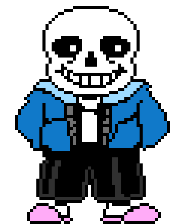 [a228fa] Not that anyone is ever gonna listen to me. I'm just another lazy "Artist" who uses a Sans sprite, right?