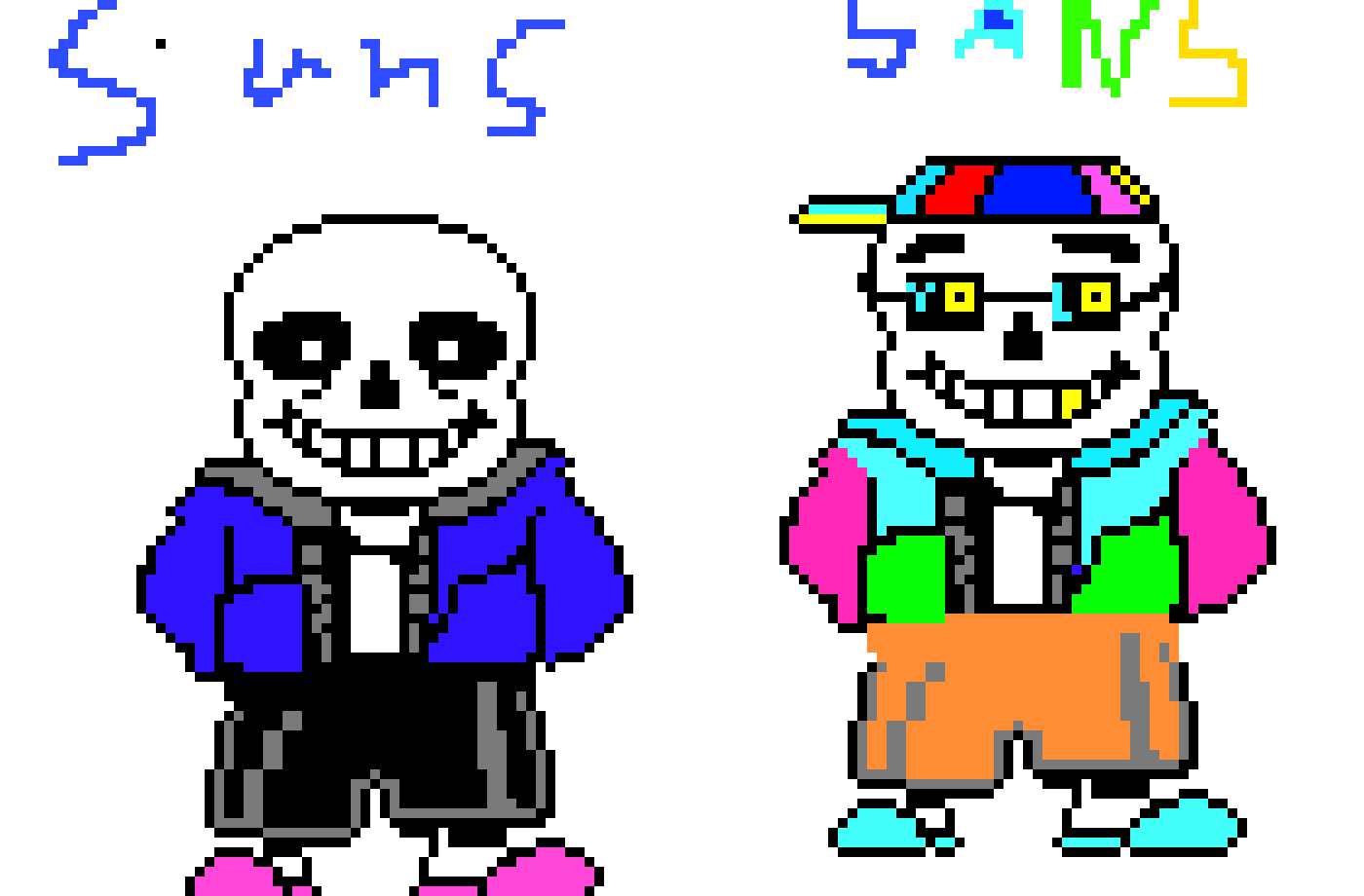 [9664c4] classic sans and UNDERFRESH sans