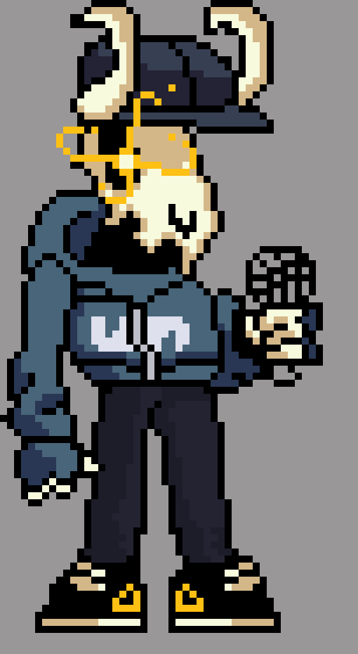 [6e337e] [[ I also remember him apologizing to me when he went under the name of ":JeffyNoob"...yeah, the LSS!SwapSwap thing. That was literally just a recolor of another sprite. ]]