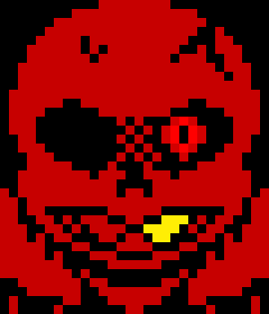 [ff82cf] i know you're there *he held a bone and hits the broken vessel with it*