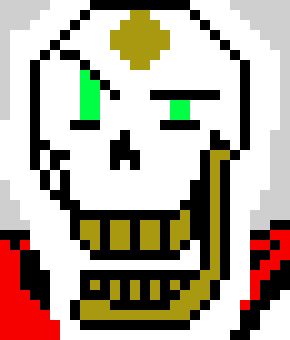 [27e33f] Undertale Papyrus sprite