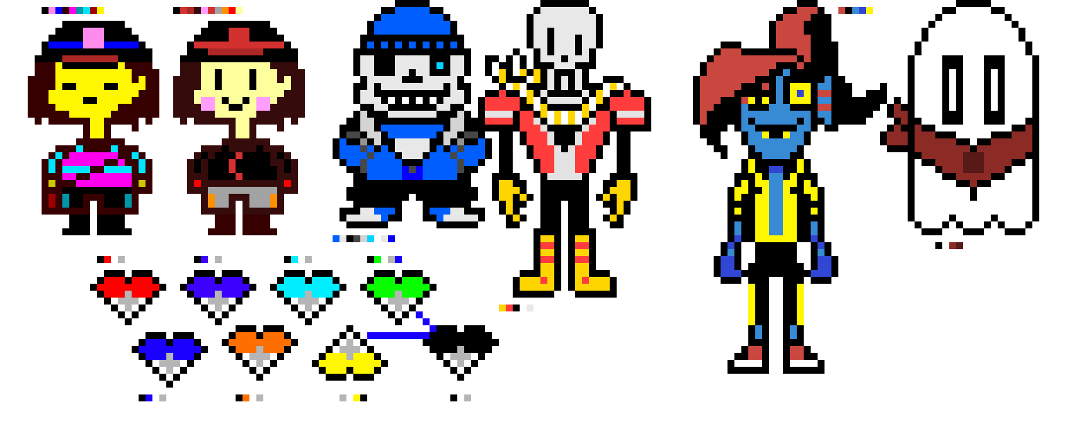 [9664c4] TrainerTale (Continued) + Colour Guide