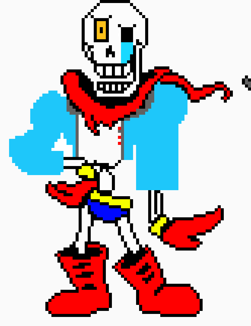 [9664c4] disbelief papyrus Battle Sprite