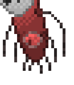 [a2471d] *its eye looks at him as its appendages jam themselves into him and start to devour his flesh*