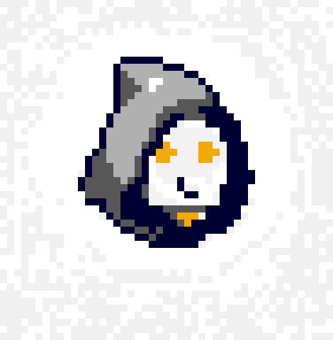 [dfb43a] Reaper Overwatch Pixel Face 