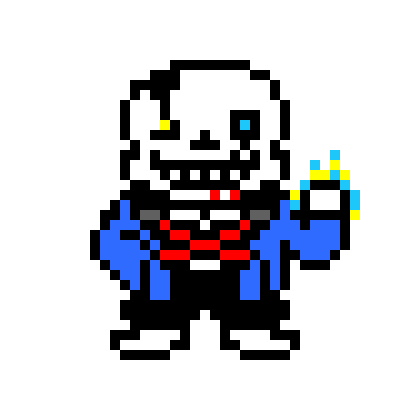 [e75736] i'll go now. (teleports to AU sans was in last time)