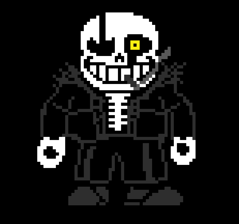 [4fbda4] starts smoking) smoke time -gaster sans