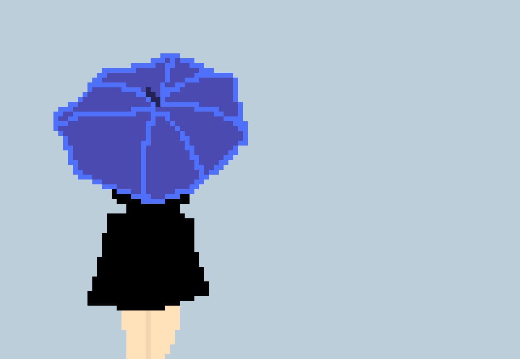 [9664c4] Umbrella woman