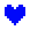 [4777b7] Undertale soul Blue!