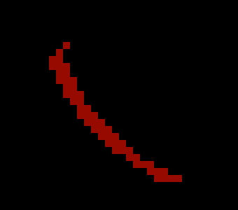 [acbc50] (sends a slash projectile at luminite)