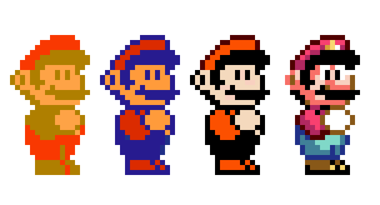 [1cc751] Mario Through the Years.
