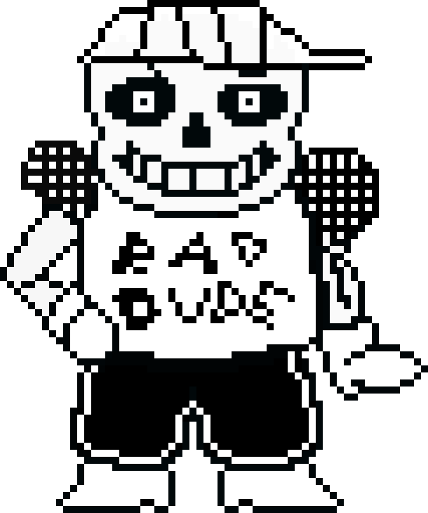[9664c4] Underswap/Blueberry Sans Rad Dude