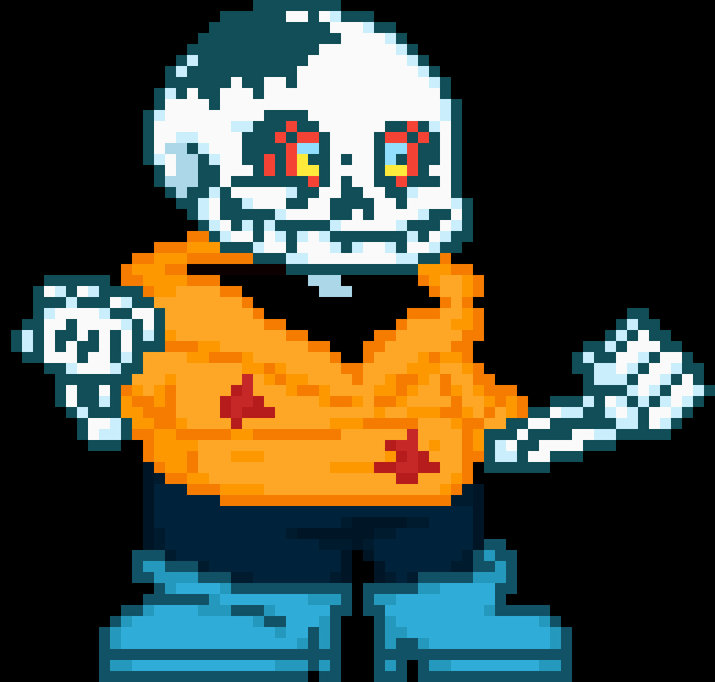 [11a9d7] Thats so cool! Wait...Why do you have a microphone? ....Oh my stars! Are you a singing robot?! -Dusttrust sans (Deteriorate)