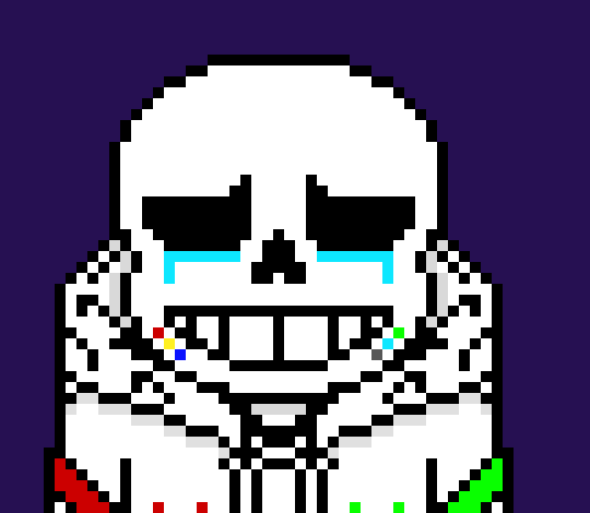 [71fafd] *sends a bone through Terror's arm* L-Leave me alone!