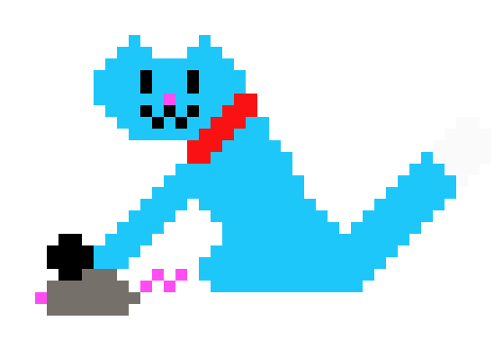 [9664c4] blue kitty cat meow :3