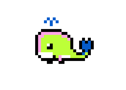 [e3be5b] Pixel Whale
