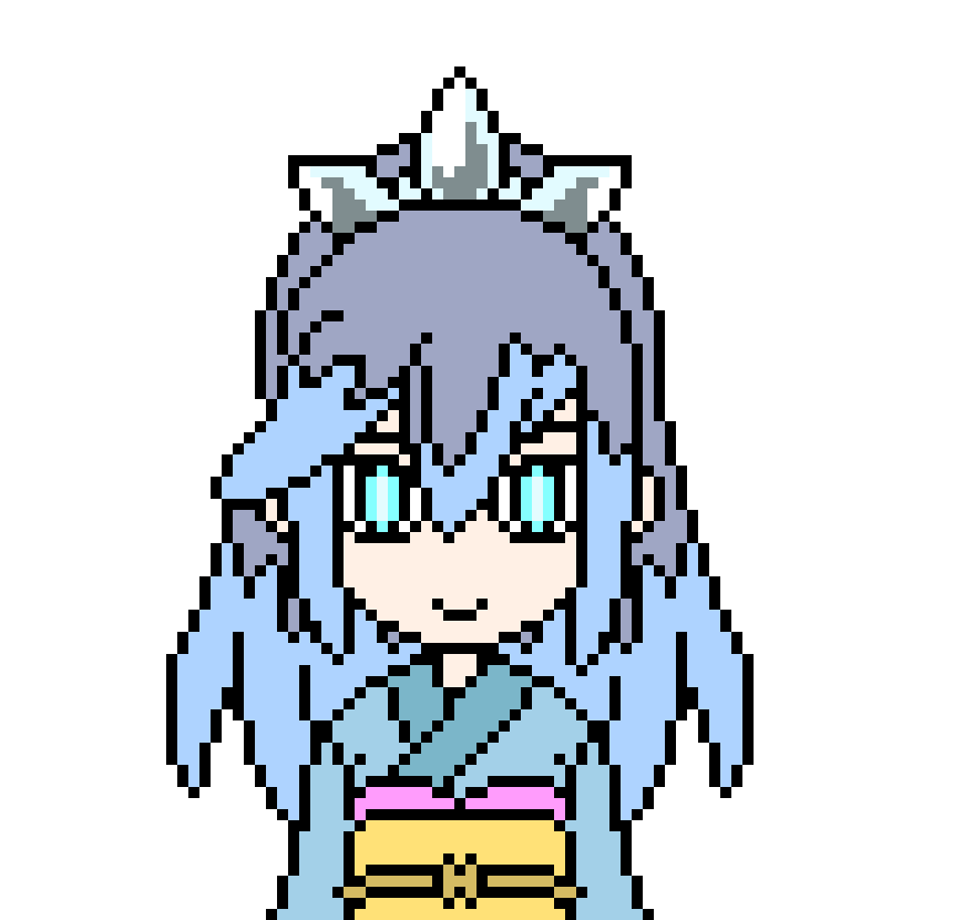 [5b2f3e] Fubuki-hime: they call me a Fubuki-hime: im a yo-kai. in words of kind related to humans.  a spirit. im ice-based. sometime i freeze anything near me