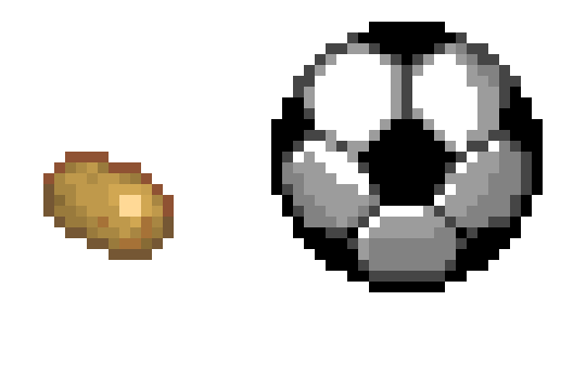 [209ee5] Potato and Soccer Ball