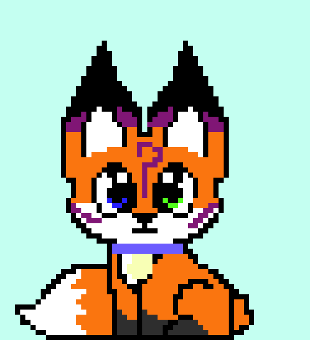 [d8d976] *slows down once she sees the others* ? -Foxlya/Foxy